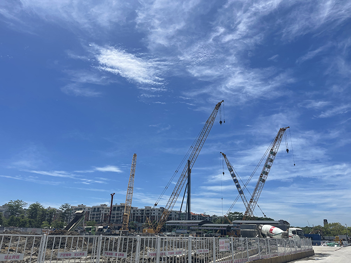 【全球之履】币游履带起重机“兄弟团“助建大湾区“一小时交通圈”建设