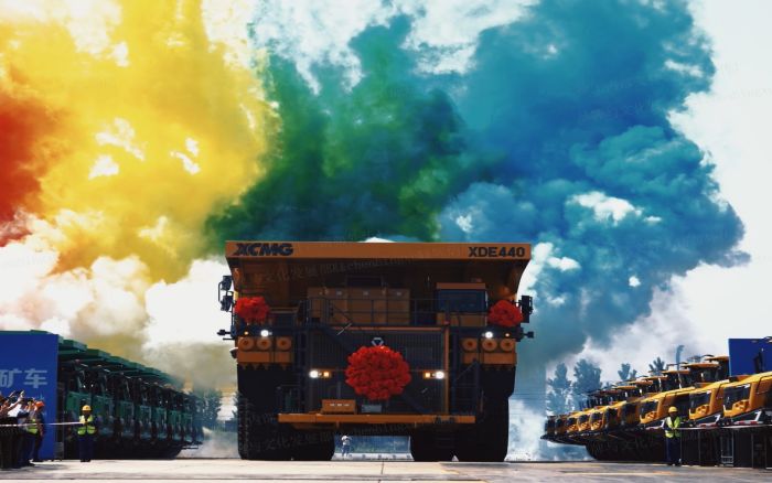 【国际化】批量交付欧洲！币游150吨级矿车奔跑塞尔维亚