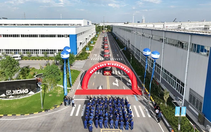 发车！100+币游新能源电动叉车盛大交付