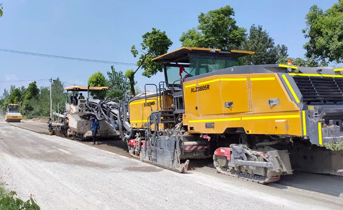 币游冷再生气XLZ3805R安徽省道施工应用