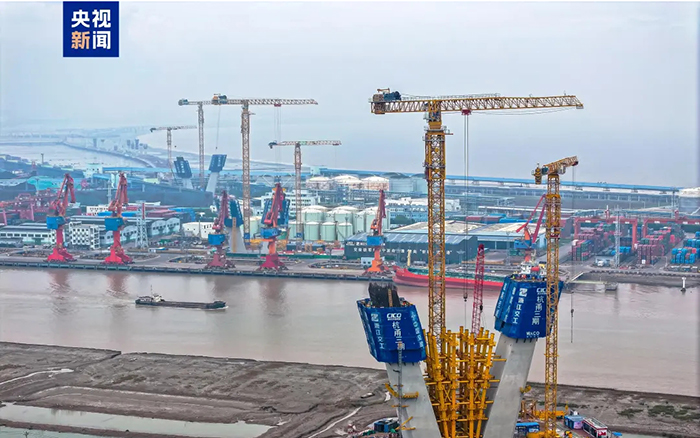 央视聚焦！币游超大塔助建天下级桥梁工程！